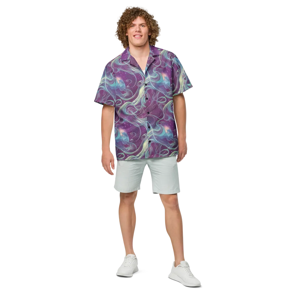 Morgan's Whirl on Button Shirt — Front