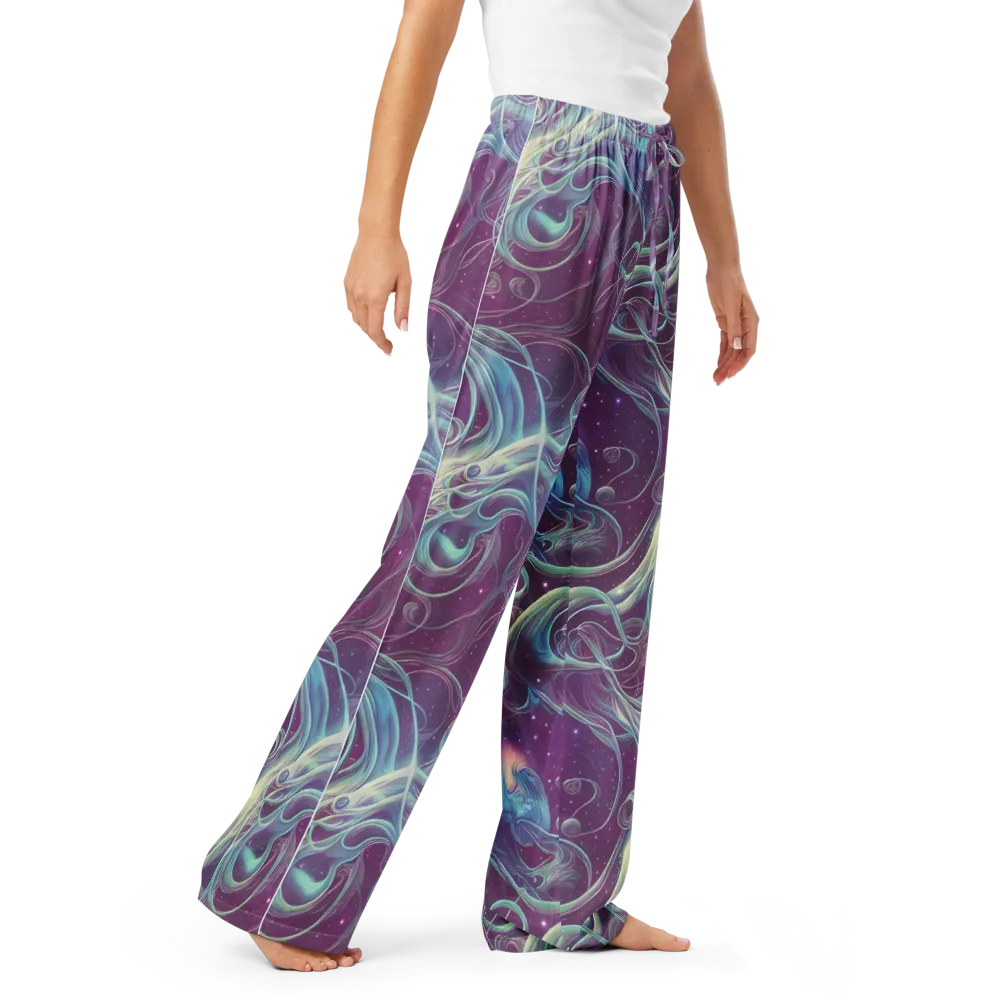Morgan's Whirl on Women's Pajama Pants — Right Front