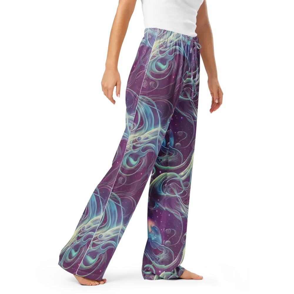 Morgan's Whirl on Women's Pajama Pants — Right Front
