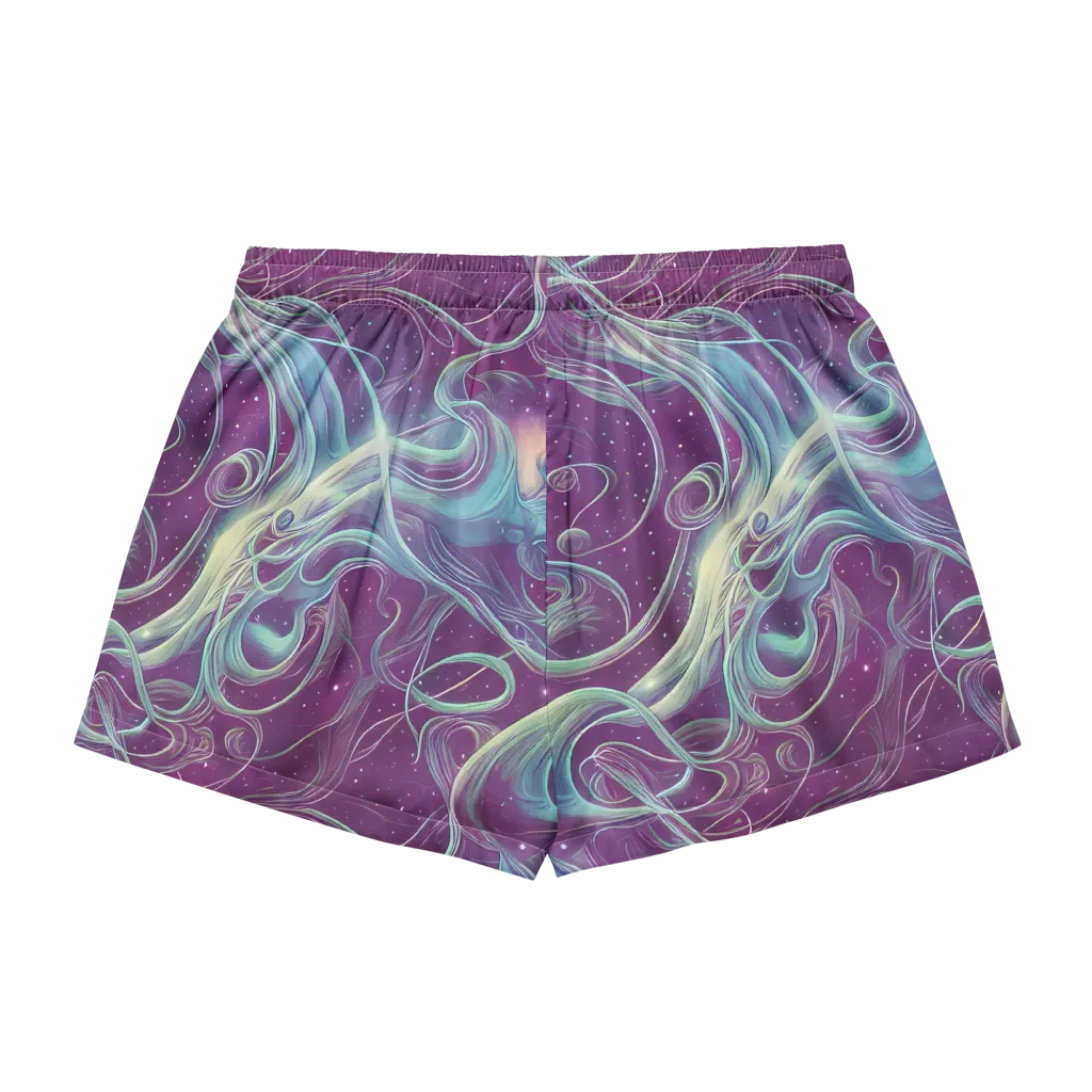 Morgan's Whirl on Women's Pajama Shorts — Back
