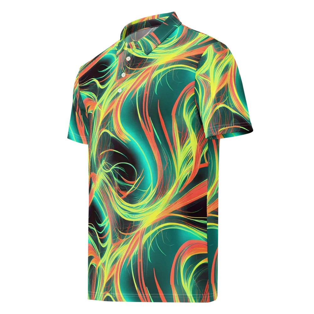 Vital Strands on Men's Slim Fit Polo Shirt — Left Front