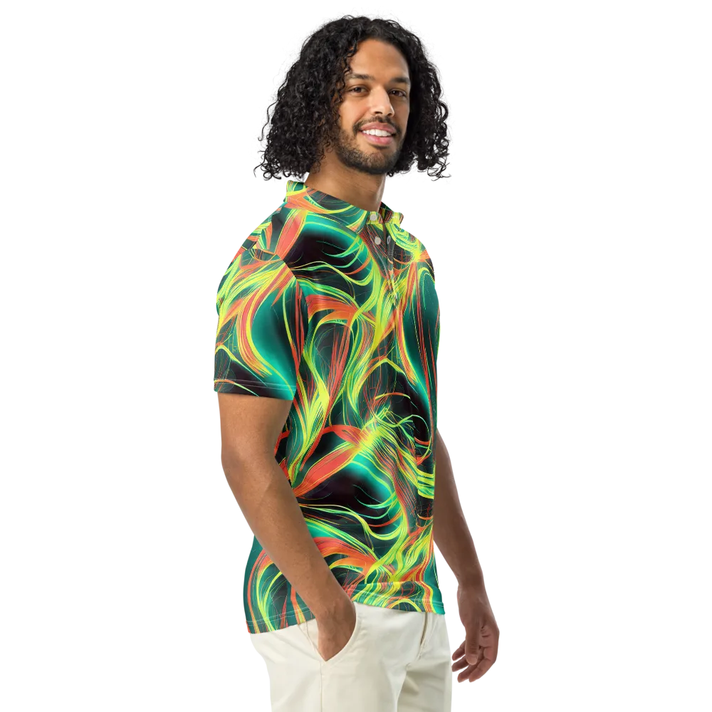 Vital Strands on Men's Slim Fit Polo Shirt — Right Front