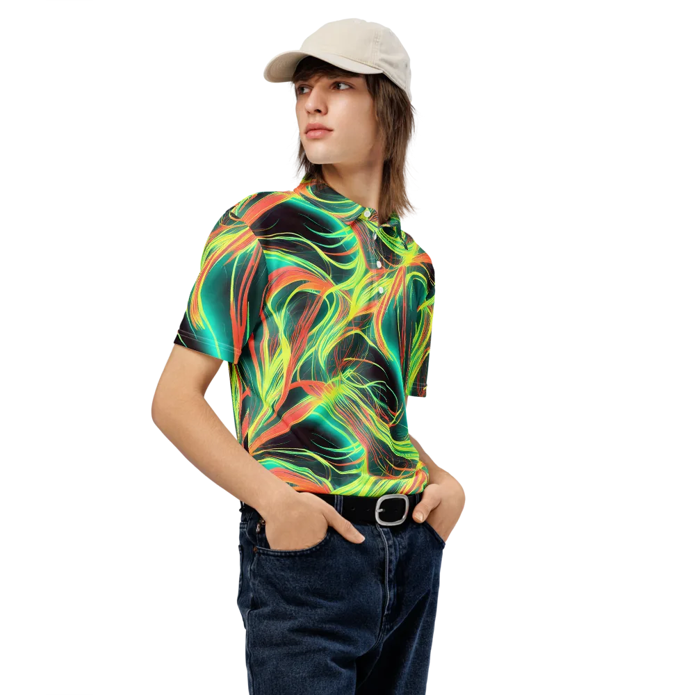 Vital Strands on Men's Slim Fit Polo Shirt — Right Front