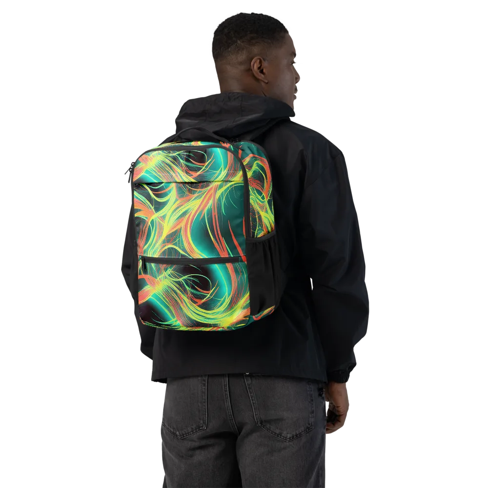 Vital Strands on Utility Backpack — Back