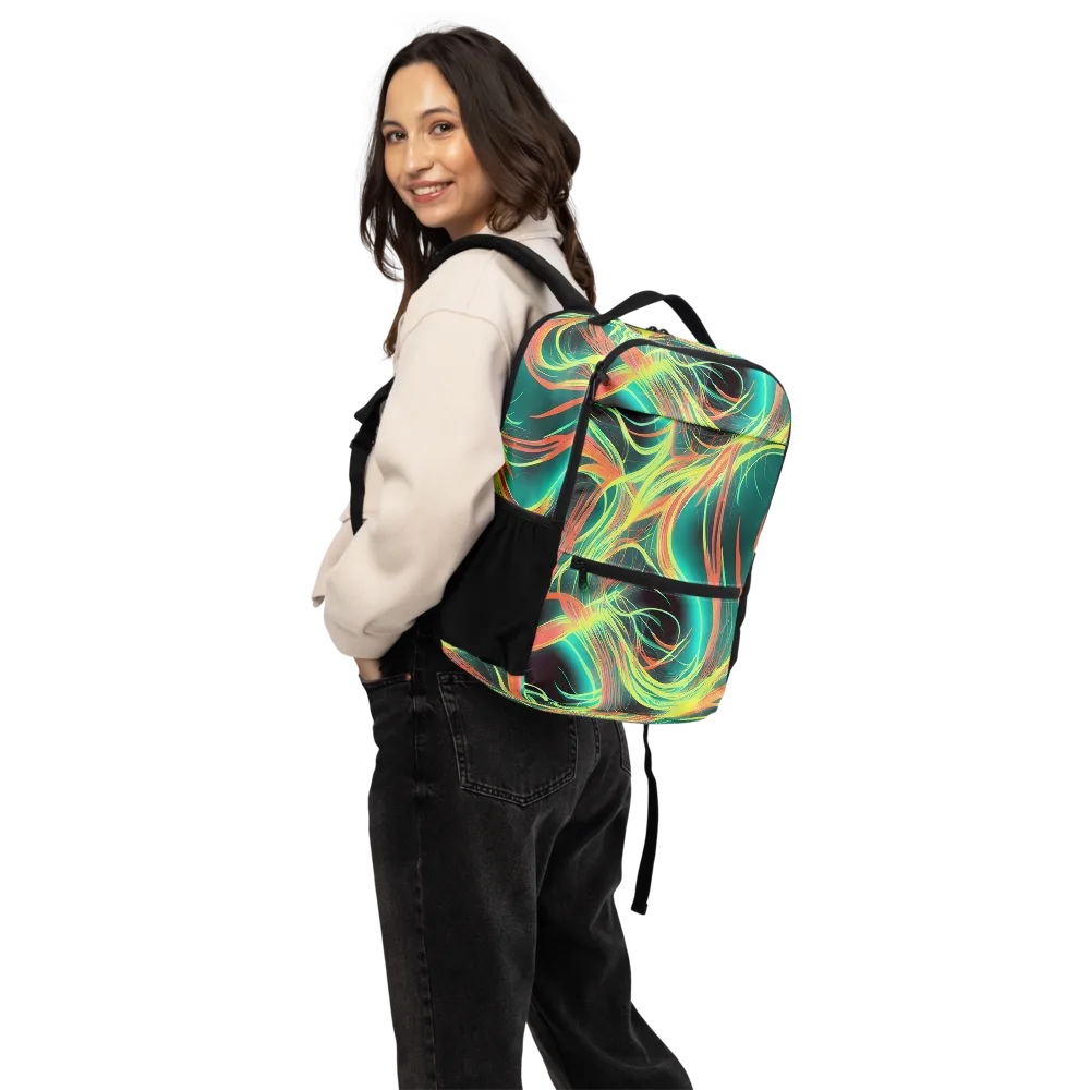 Vital Strands on Utility Backpack — Back