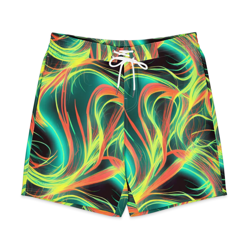 Vital Strands on Men's Board Shorts — Front