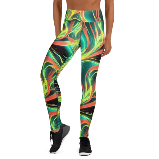 Vital Strands on a Yoga Leggings