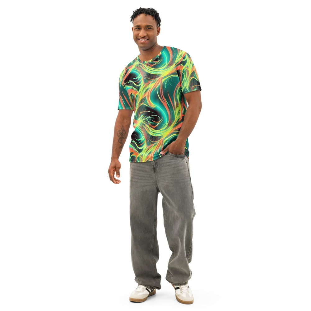 Vital Strands on Men's Cotton Crew Neck T-Shirt — Front
