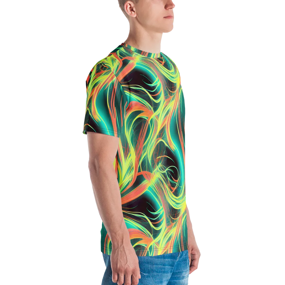 Vital Strands on Men's Crew Neck T-Shirt — Right