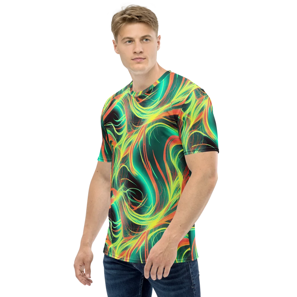 Vital Strands on Men's Crew Neck T-Shirt — Left