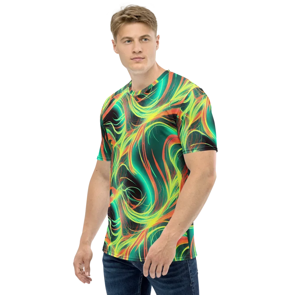 Vital Strands on Men's Crew Neck T-Shirt — Left