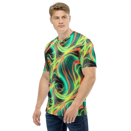 Vital Strands on a Men's Crew Neck T-Shirt