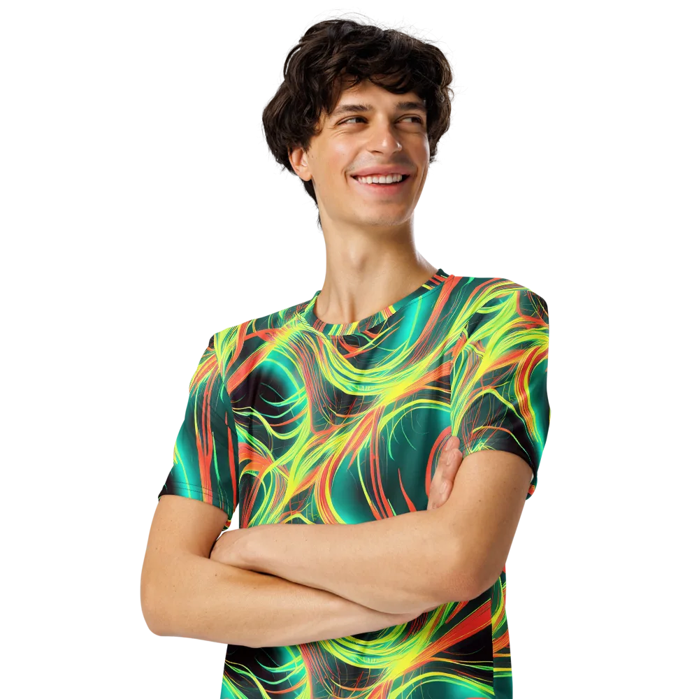 Vital Strands on Men's Crew Neck T-Shirt — Left Front