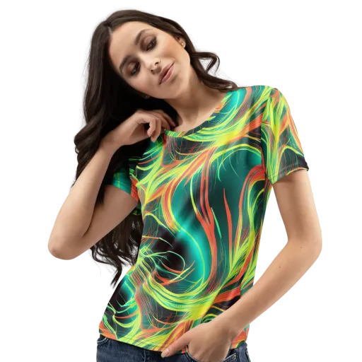 Vital Strands on a Women's Crew Neck T-Shirt