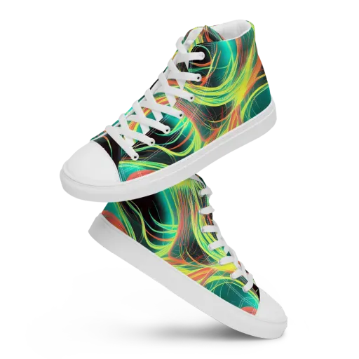 Vital Strands on a Women's High Top Canvas Shoes