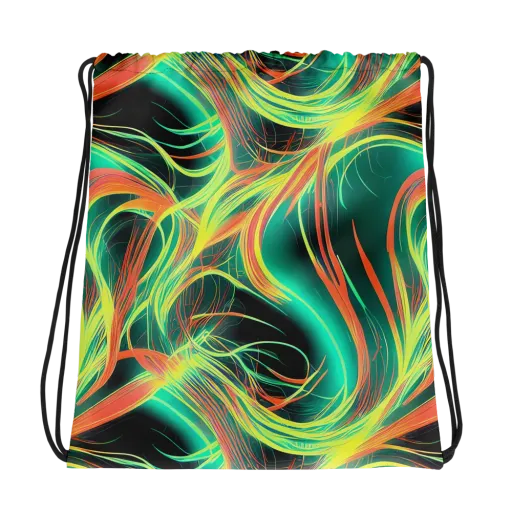 Vital Strands on a Drawstring Bag