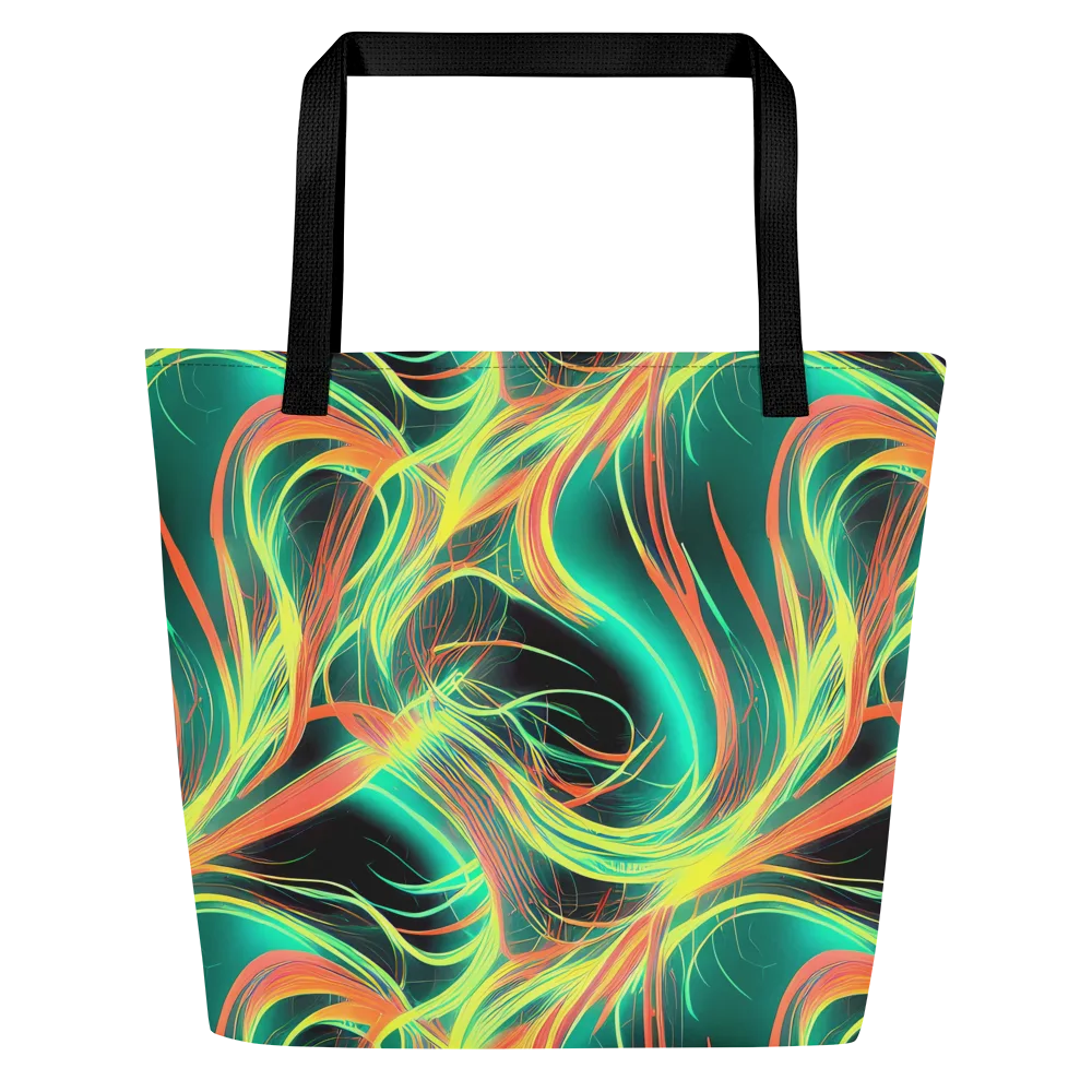 Vital Strands on Large Tote Bag W/ Pocket — Front
