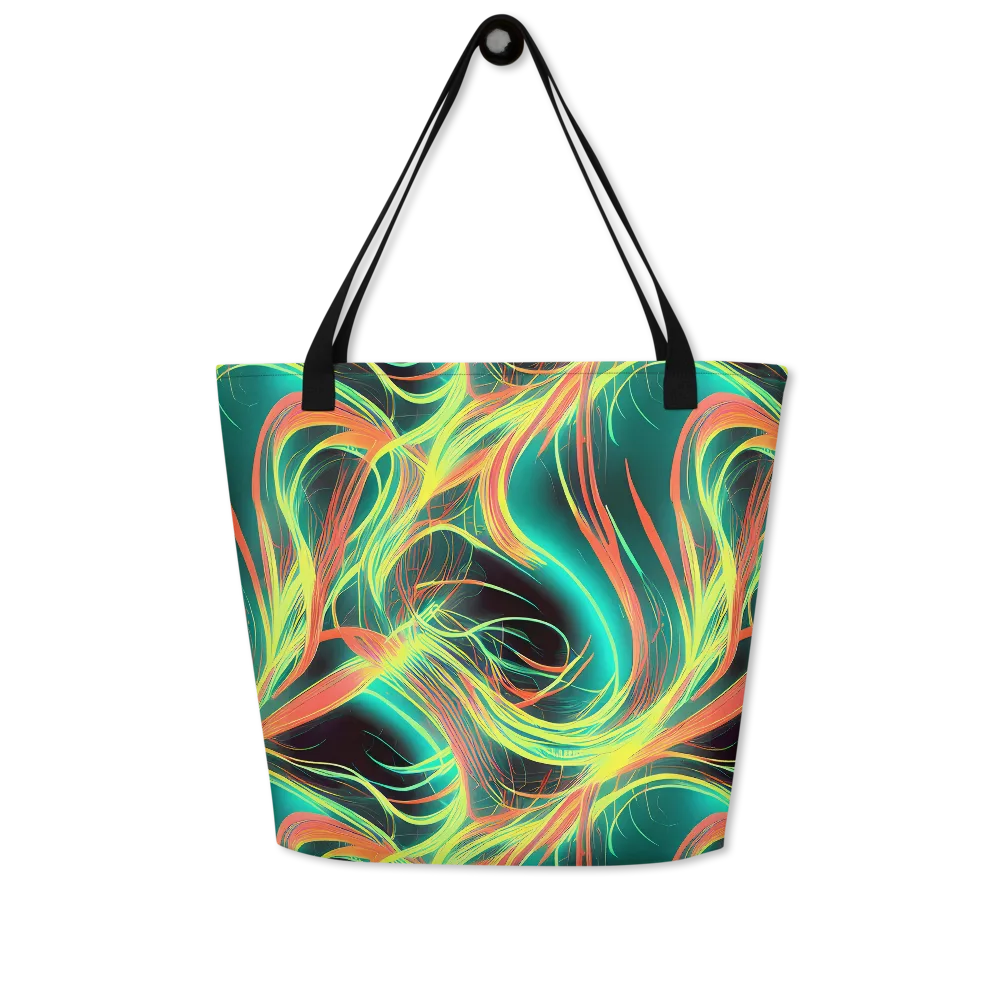 Vital Strands on Large Tote Bag W/ Pocket — Front