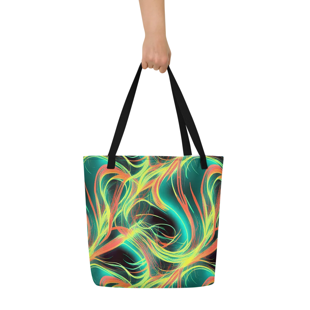Vital Strands on Large Tote Bag W/ Pocket — Front