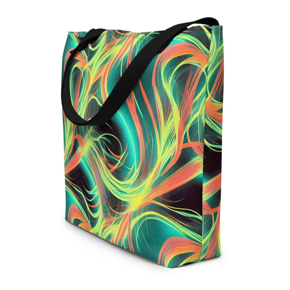 Vital Strands on Large Tote Bag W/ Pocket — Front