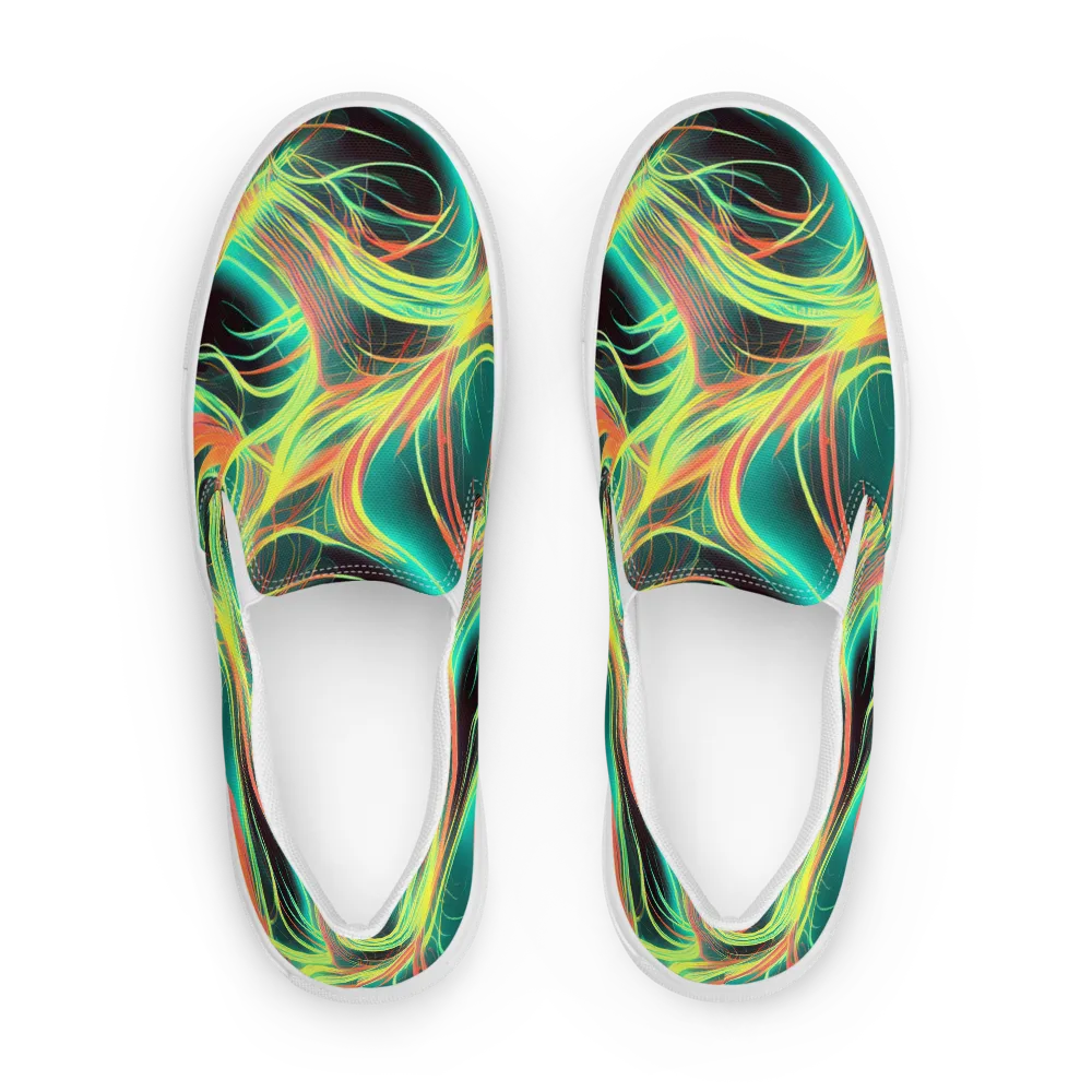 Vital Strands on Women's Slip-On Canvas Shoes — Front
