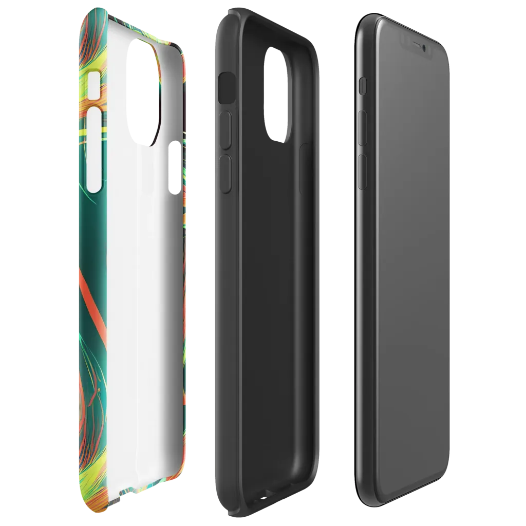 Vital Strands on Tough Case for iPhone® — Right