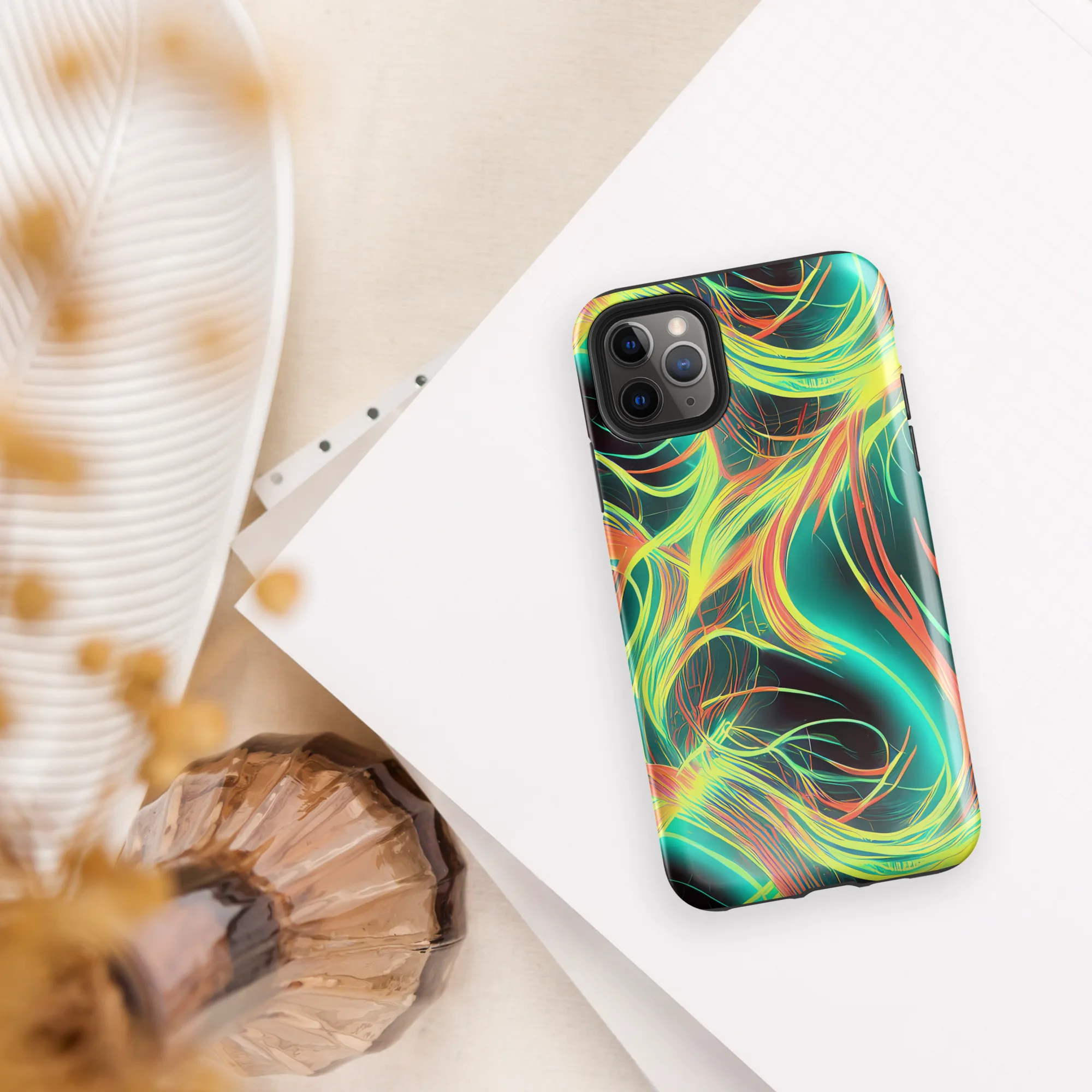 Vital Strands on Tough Case for iPhone® — Front