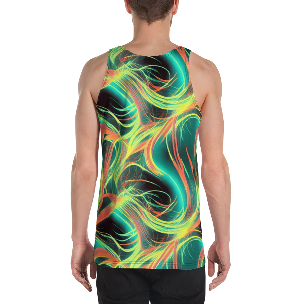 Vital Strands on Men's Tank Top — Back