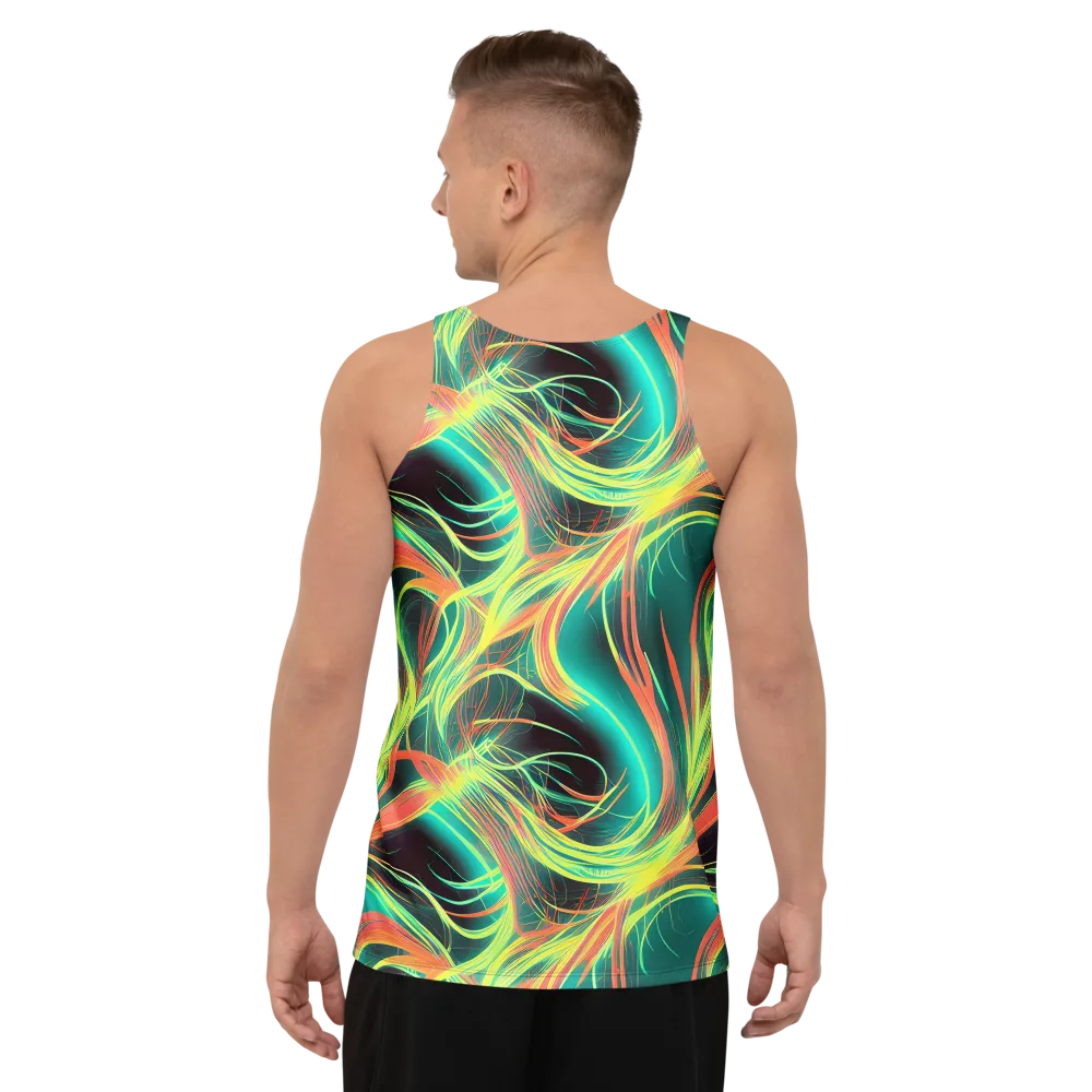 Vital Strands on Men's Tank Top — Back