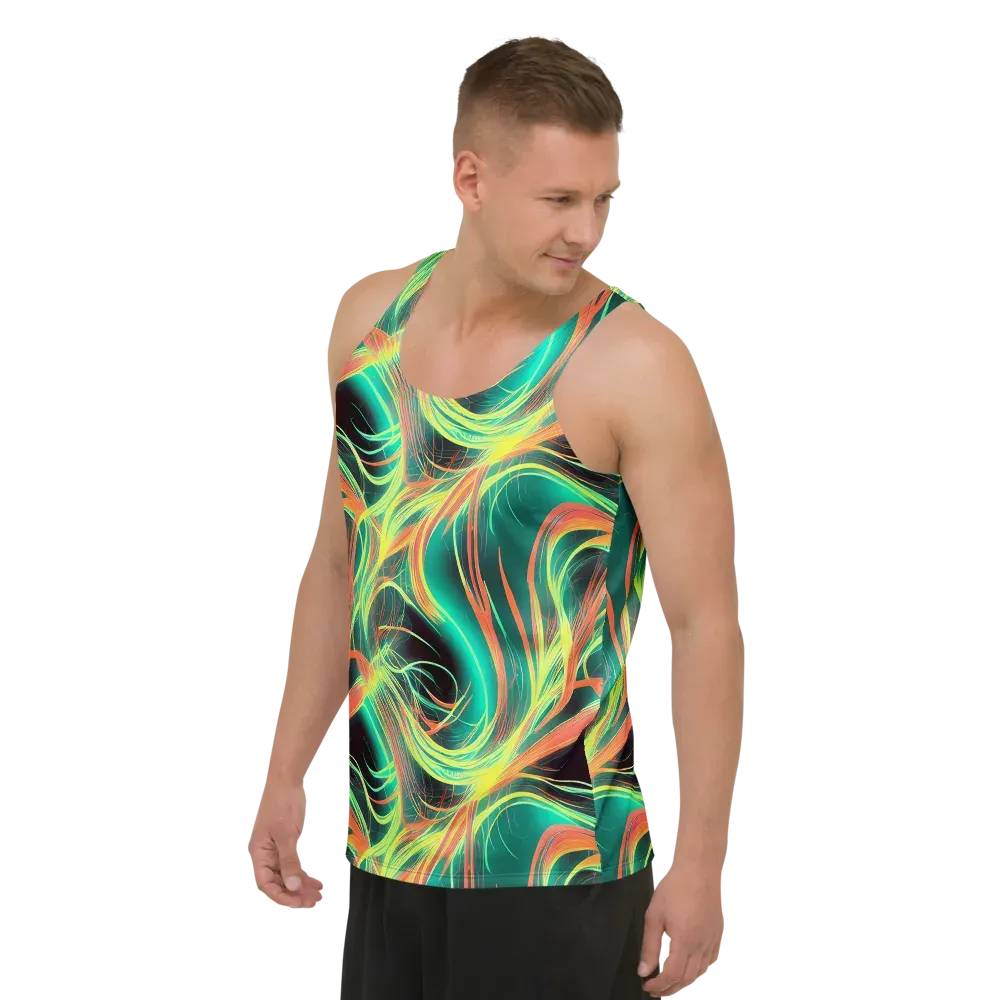 Vital Strands on Men's Tank Top — Left Front