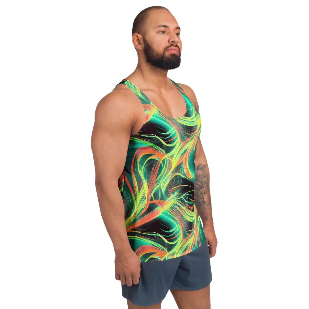 Vital Strands on Men's Tank Top — Right Front