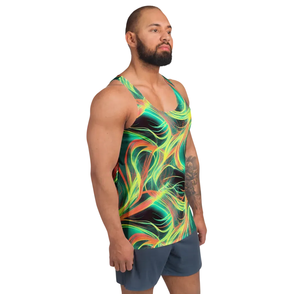Vital Strands on Men's Tank Top — Right Front