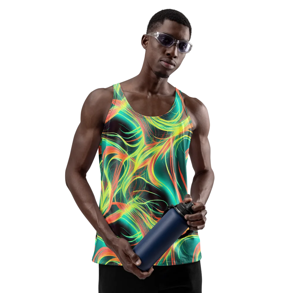 Vital Strands on Men's Tank Top — Front