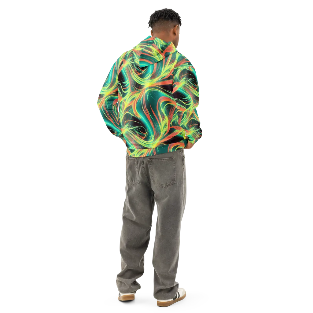 Vital Strands on Cotton Hoodie — Back