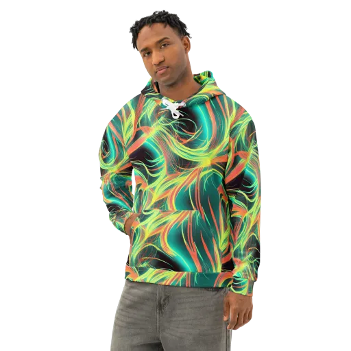 Vital Strands on a Cotton Hoodie