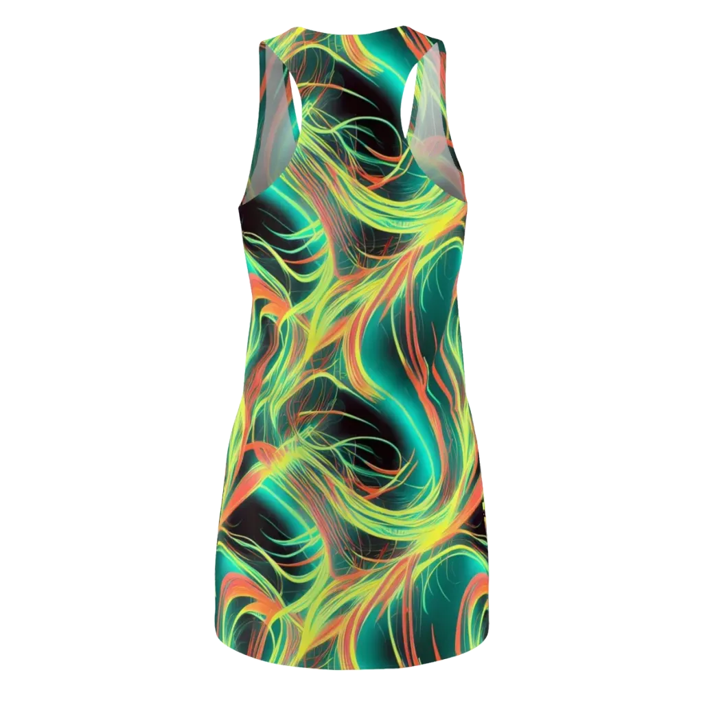 Vital Strands on Racerback Dress — Back