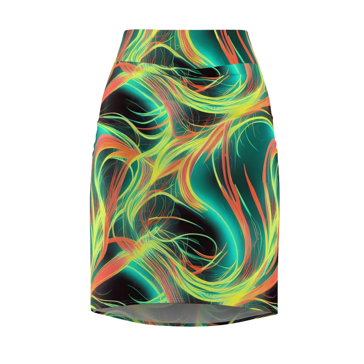 Vital Strands on Pencil Skirt — Front