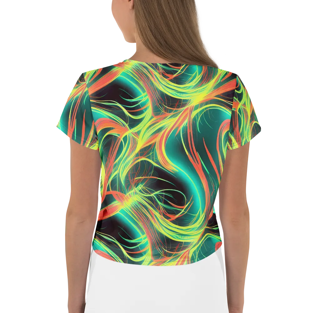 Vital Strands on Crop Tee — Back