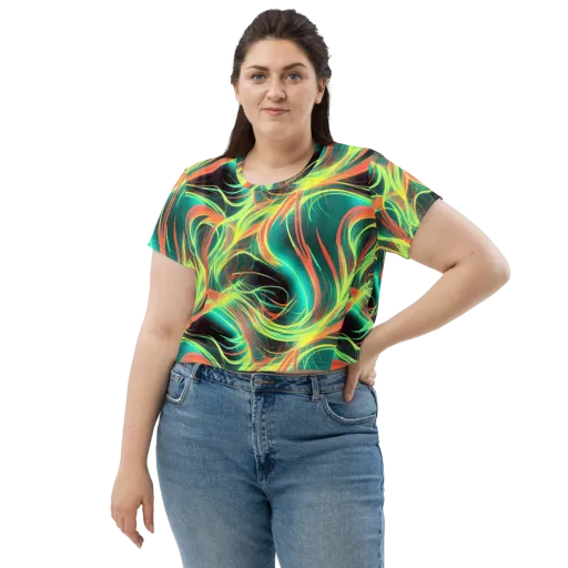 Vital Strands on a Crop Tee