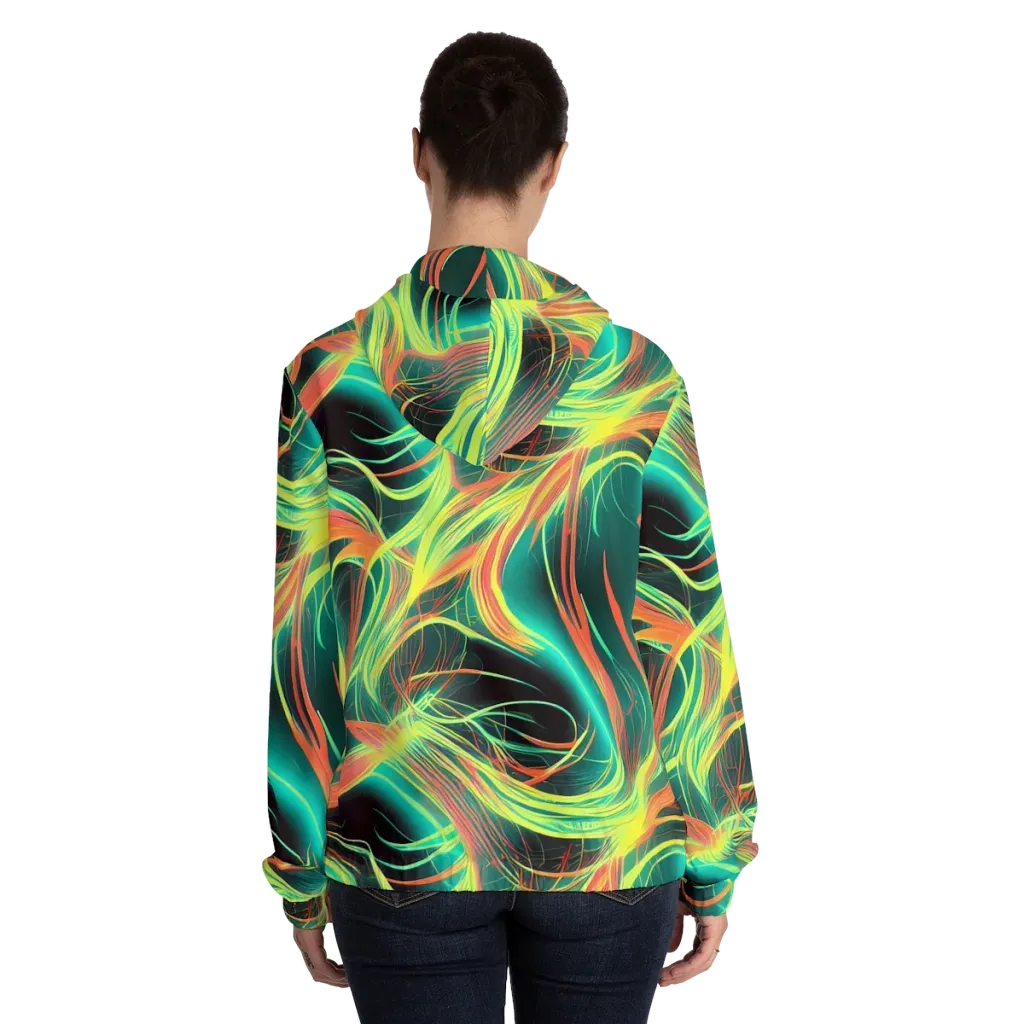 Vital Strands on Women's Full-Zip Hoodie — Back On Person