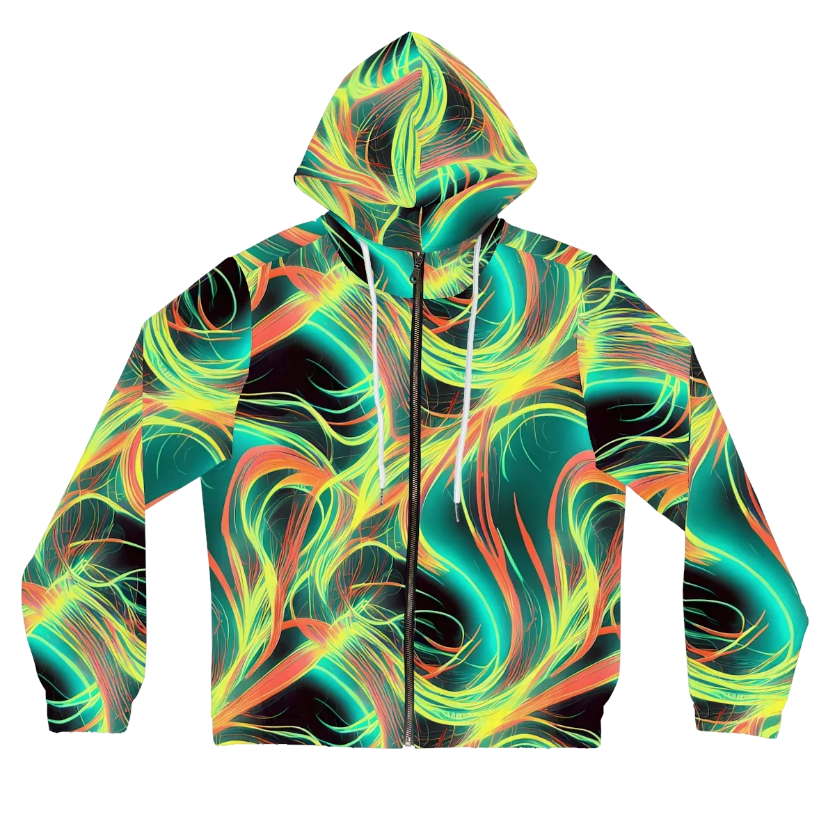 Vital Strands on Women's Full-Zip Hoodie — Front