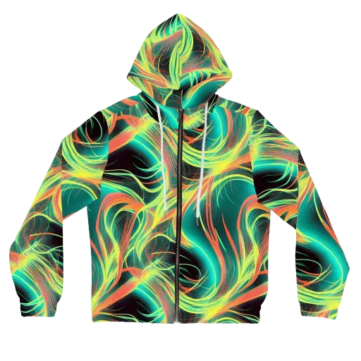 Vital Strands on a Women's Full-Zip Hoodie