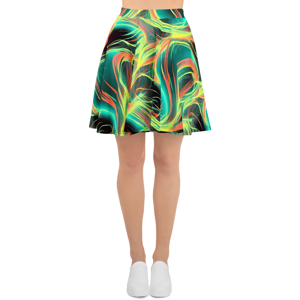 Vital Strands on Skater Skirt — Front