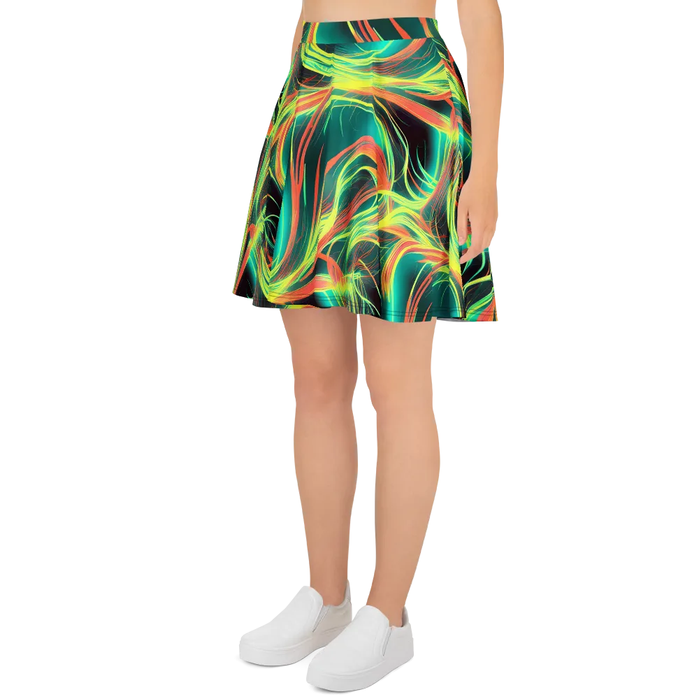 Vital Strands on Skater Skirt — Left