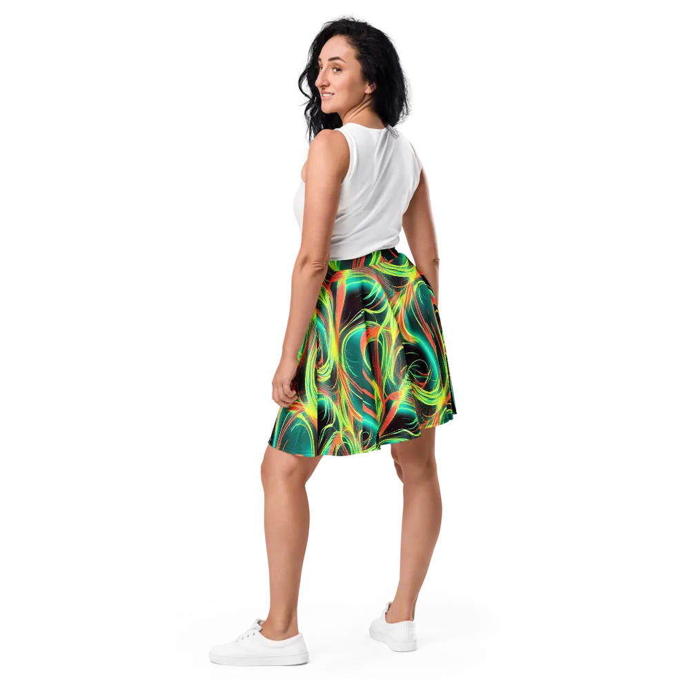 Vital Strands on Skater Skirt — Back