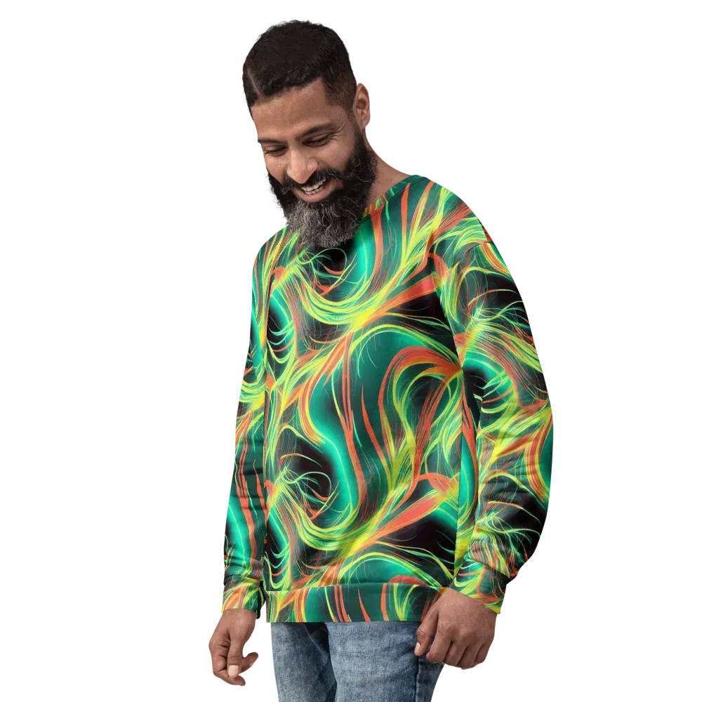 Vital Strands on Sweatshirt — Left Front
