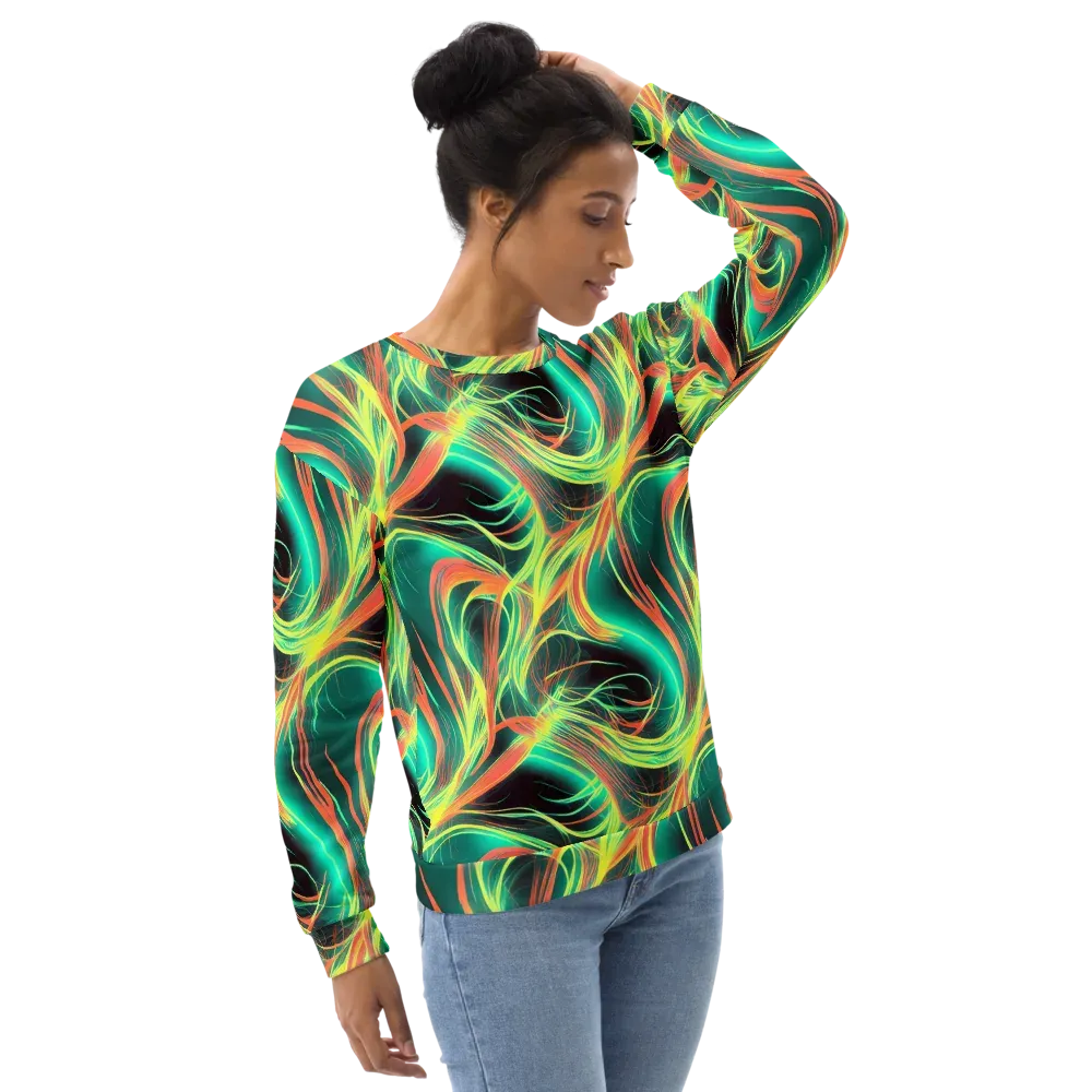 Vital Strands on Sweatshirt — Right Front