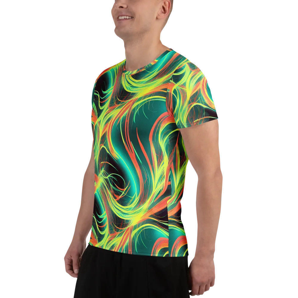 Vital Strands on Men's Athletic T-Shirt — Left