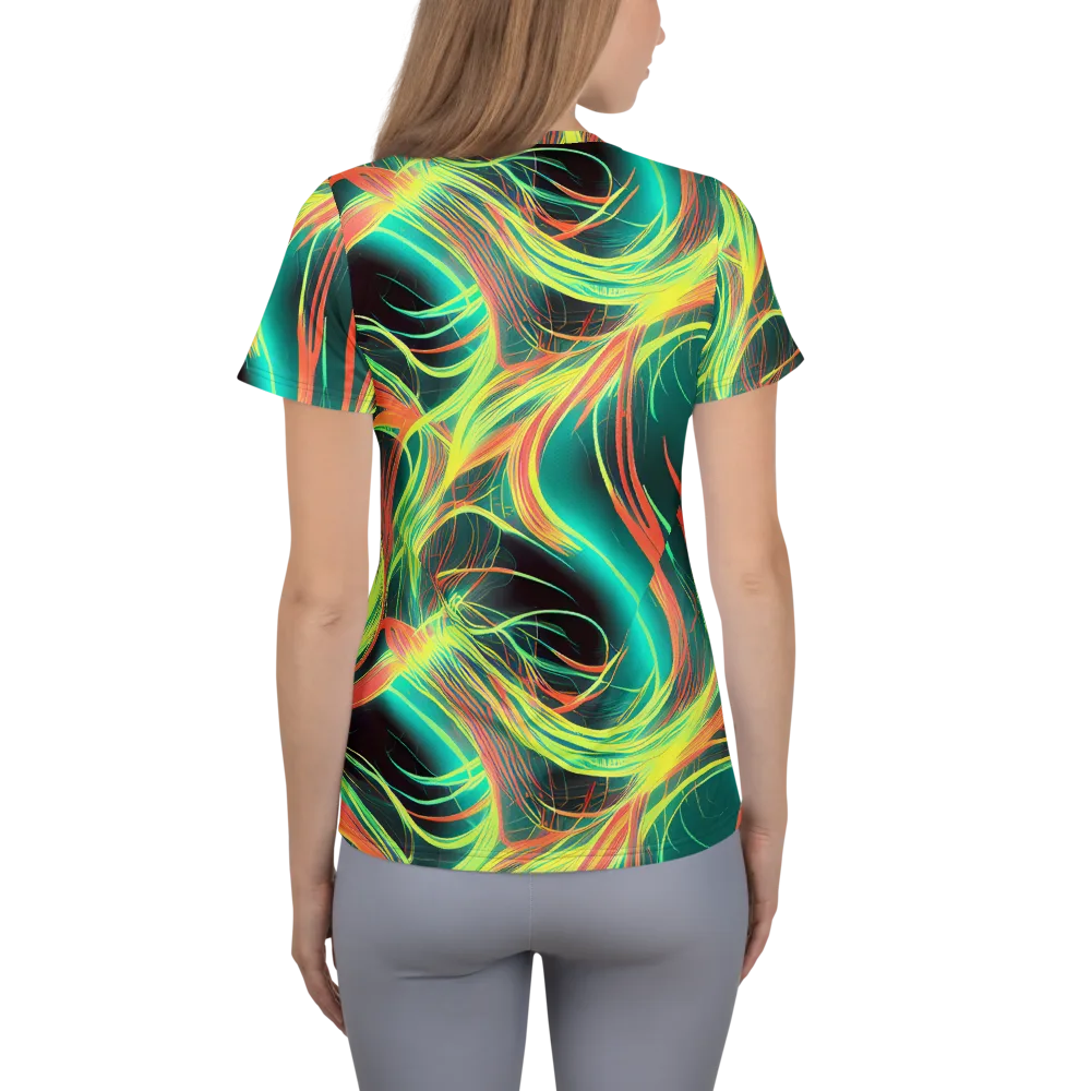 Vital Strands on Women's Athletic T-Shirt — Back