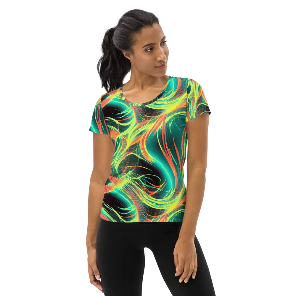Vital Strands on Women's Athletic T-Shirt — Front